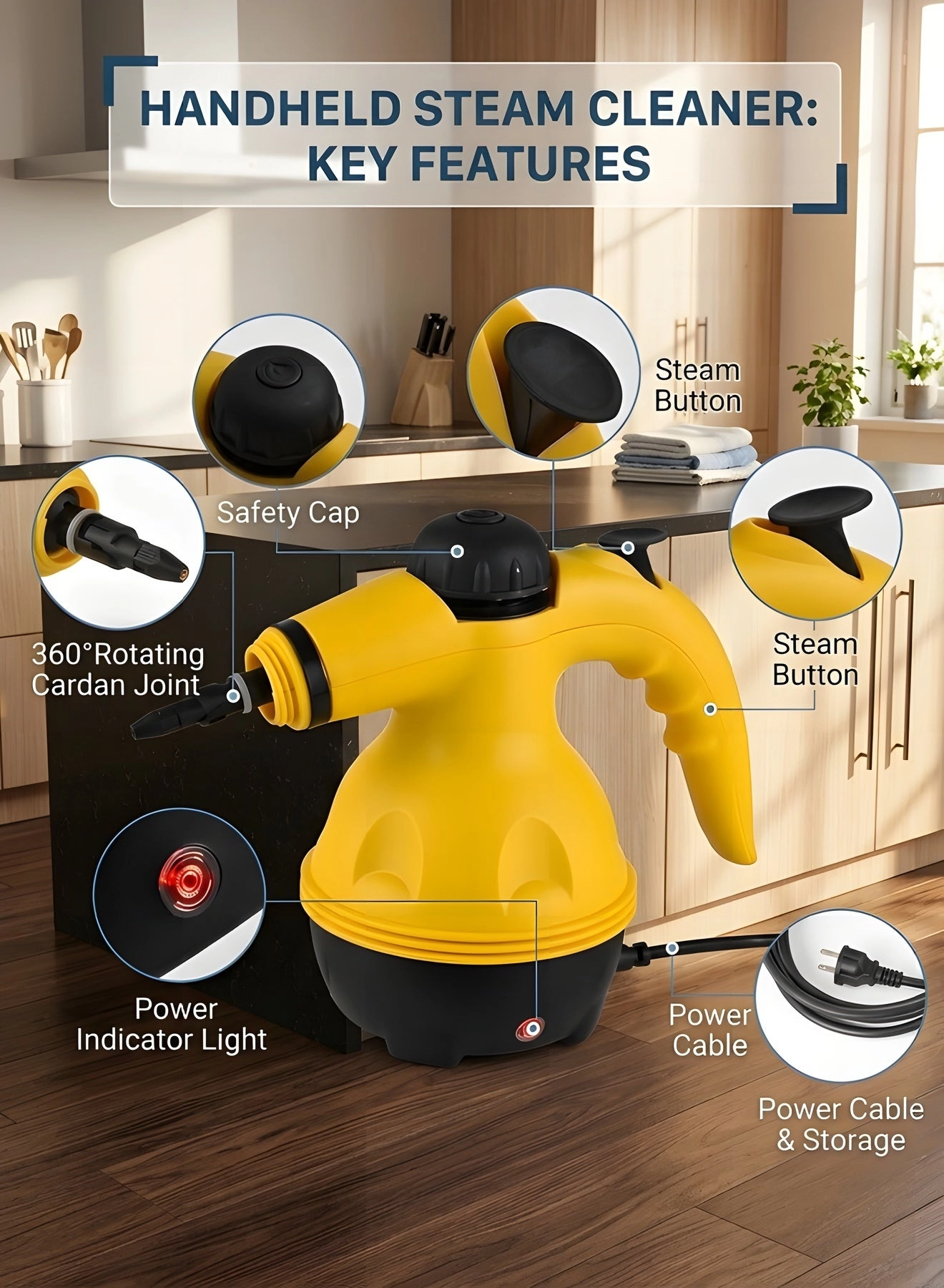 Steam Cleaner - 350 ml
