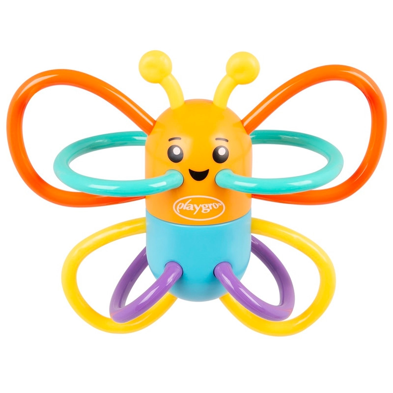 Playgro Click Clack Butterfly - TPU, ABS