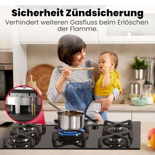 Chef GH6805BG1FC Gas hob