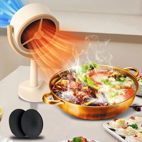 Tabletop Range Hood - 3000mAh White