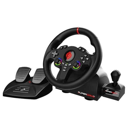 Superdrive 220 RS5 Racing Wheel & Pedals - PS5/PC