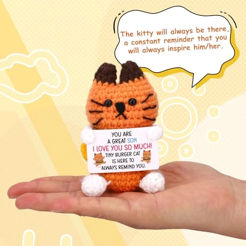 Hamburger Cat - 9x7x6cm