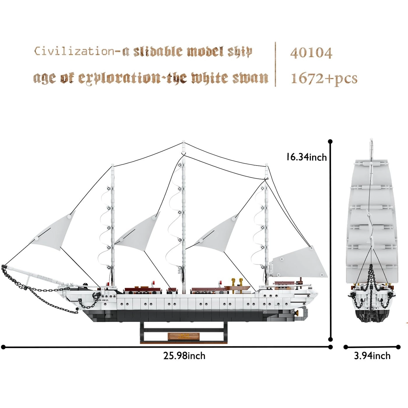 Ship Building Toy (40104)