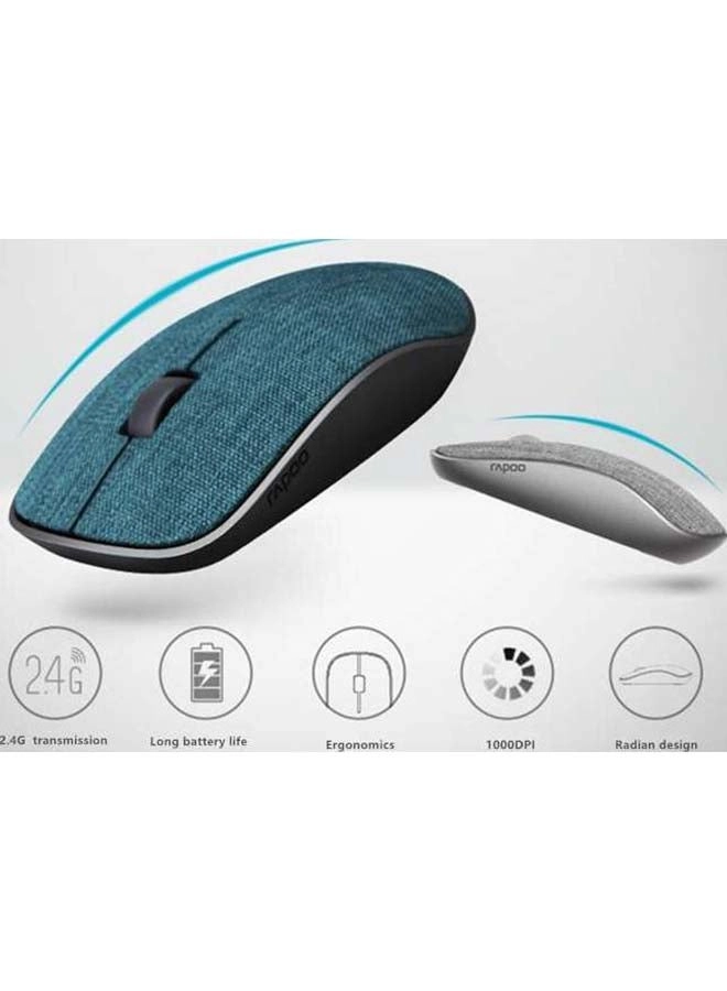 M200 Plus Mouse - Wireless/USB/Bluetooth