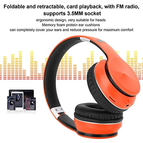Foldable and Retractable Wireless Bluetooth Headset
