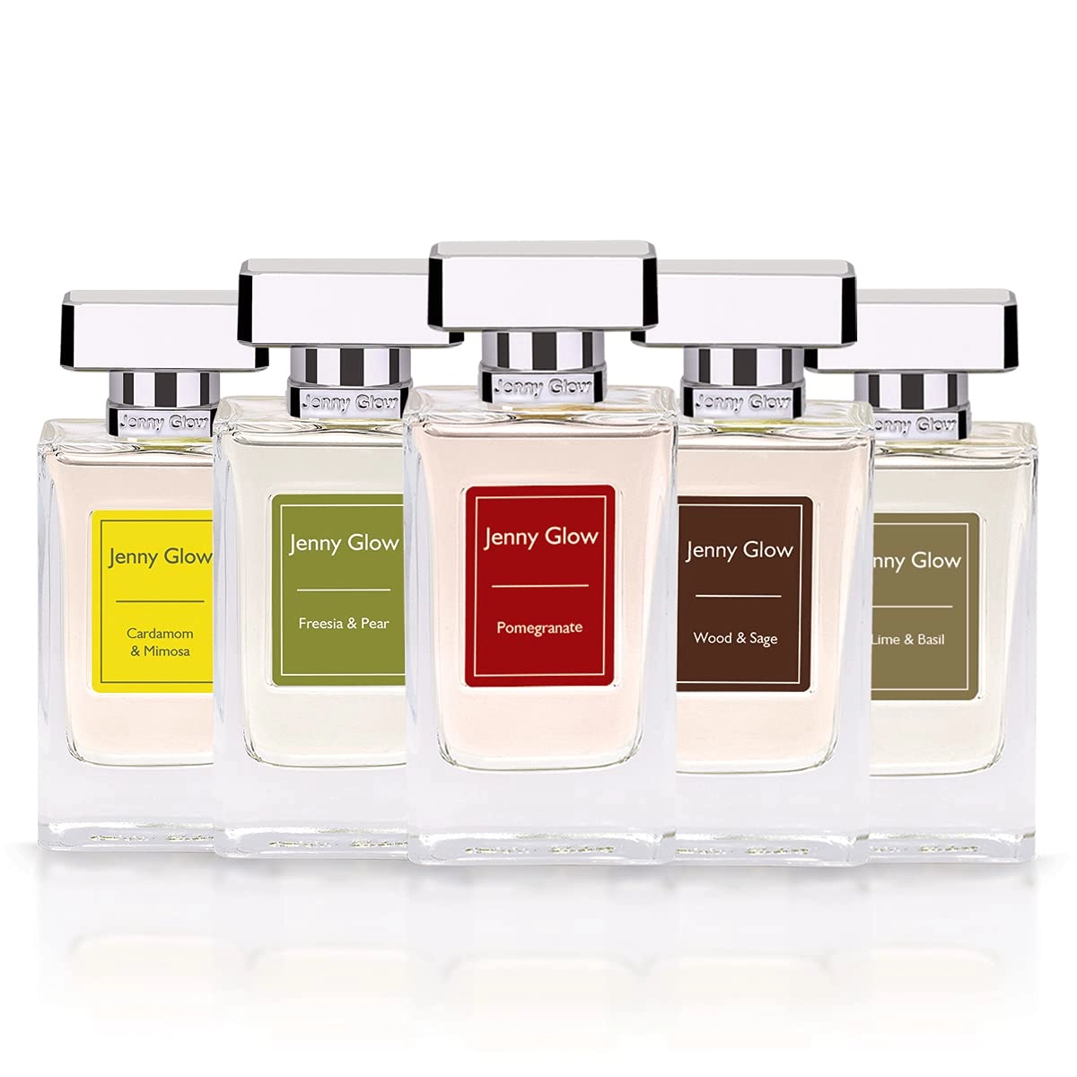 STERLING PERFUMES INDUSTRIES LLC Cardamom & Minosa - Eau de Parfum 30ml + Freesia & Pear - Eau de Parfum + Pomegranate - Eau de Parfum + Wood & Sage - Eau de Parfum + Lime & Basil - Eau de Parfum
