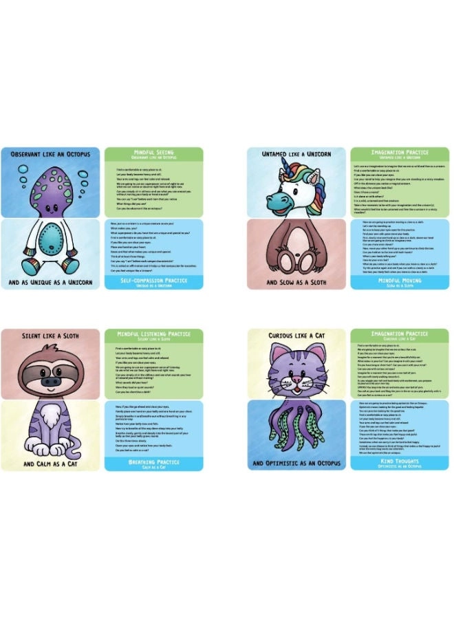 Mindful Living Mindfulness Friends Cards
