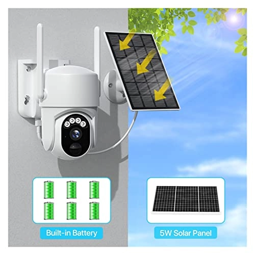 Outdoor Solar Security Camera 2K
