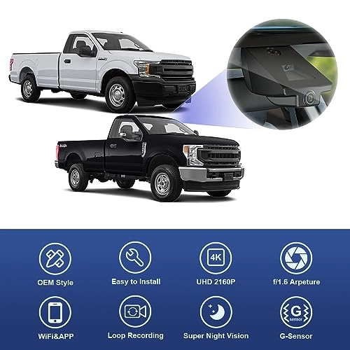 DZ-00455 2160P for Ford F-150 2013-2020 & F250 F350 2011-2022