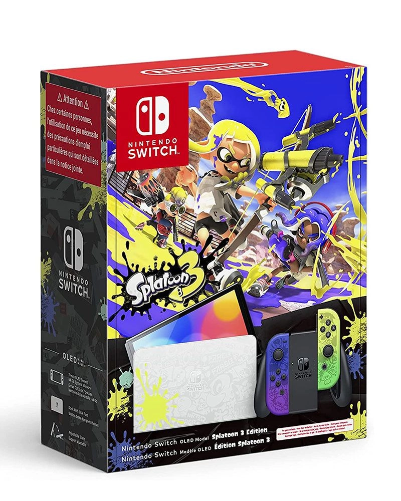 Switch OLED + Splatoon 3