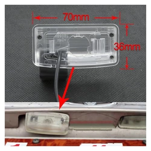Reversing Camera - Night vision Cam 4.3 Fold Wireles 1280 x 720