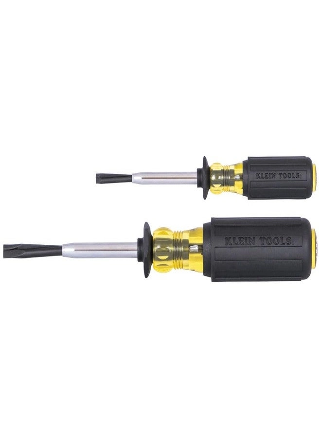 Klein Tools 85153K Slotted Screwdriver Set (2 Pcs)