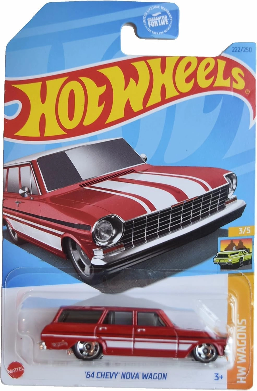Mattel Chevy Nova 1:64 - 1 pcs