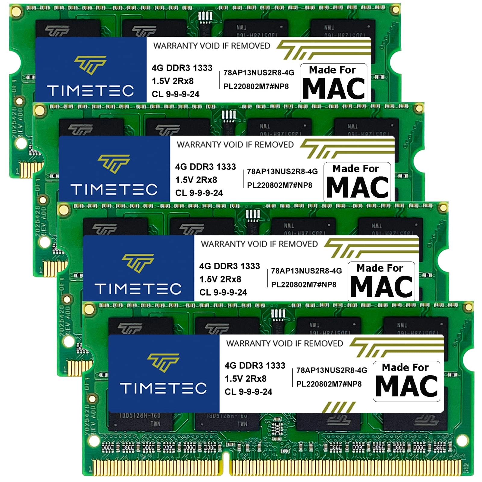 Timetec SODIMM Memory Module - 16GB 1333MHz