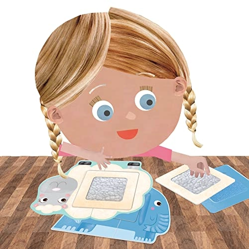 Tactile Animals Montessori Puzzle - 12 months - 4 years 2 pieces