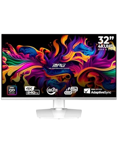 MPG 321URX QD-OLED - 31.5" 3840 x 2160