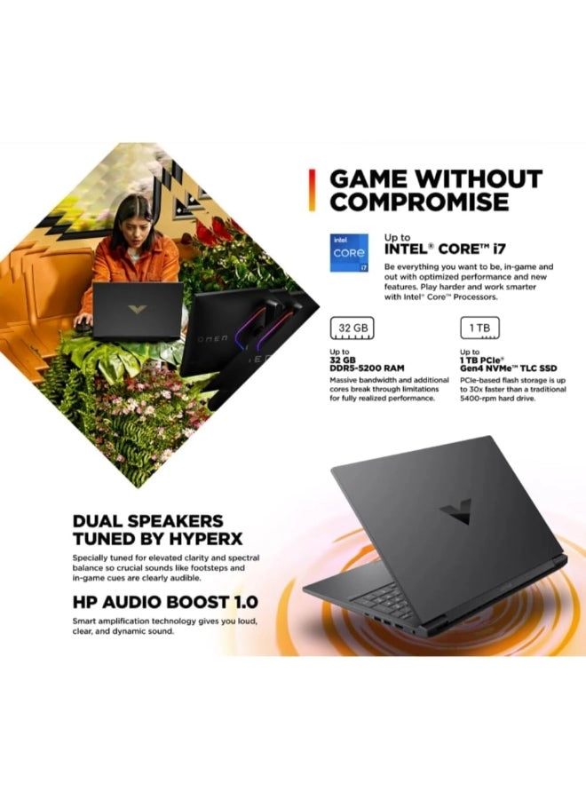 Victus 16T-R100 - 16'' Core i7-14700HX 16GB 512GB SSD