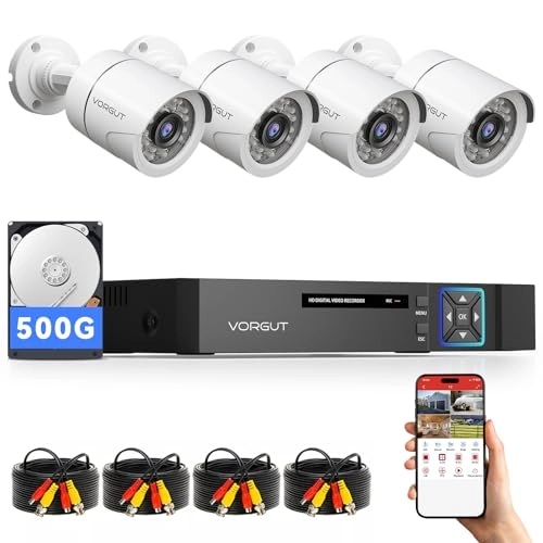 Wired Security Camera System - 4X Camera 4 3MP