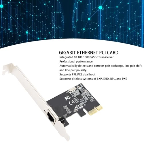 Gigabit Ethernet PCI card - RL45X1 10 100 1000Mbps
