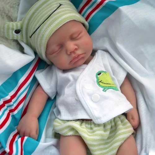 MYREBABY Reborn Baby Doll - 12 Inch Full Silicone Ages 3+