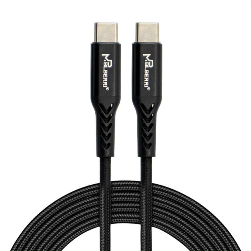 mpBLBERRI BLB-U332 Cable 60W USB-C to USB-C 1m Braided
