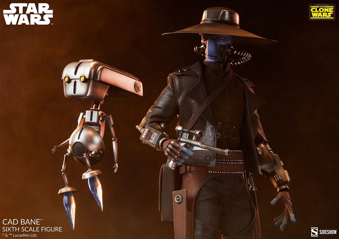 Cad Bane - Star Wars - Sixth Scale Action Figure