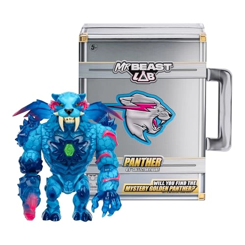 MOOSE TOYS LLC MrBeast - Panther Collector Figure - Animal (15.8 cm) (24728)