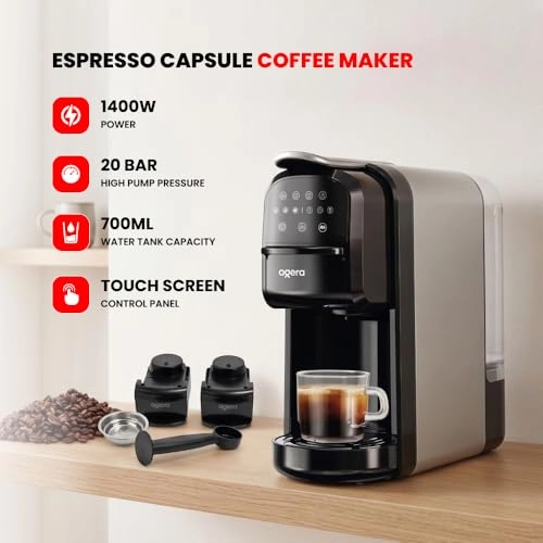 OG1400EC - Digital Touch Control Multi-Capsule Compatible Self-Cleaning