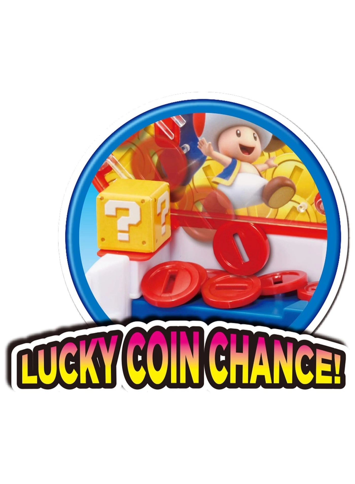 Super Mario Lucky Coin Game - Tabletop Skill and Action Game