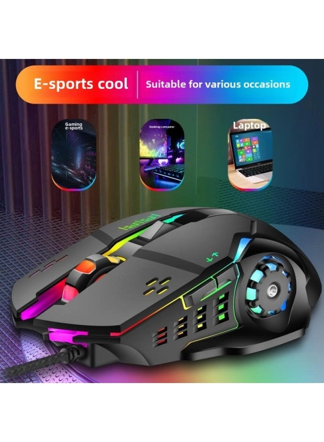 MC Saite A70 RGB Gaming Mouse - Wired
