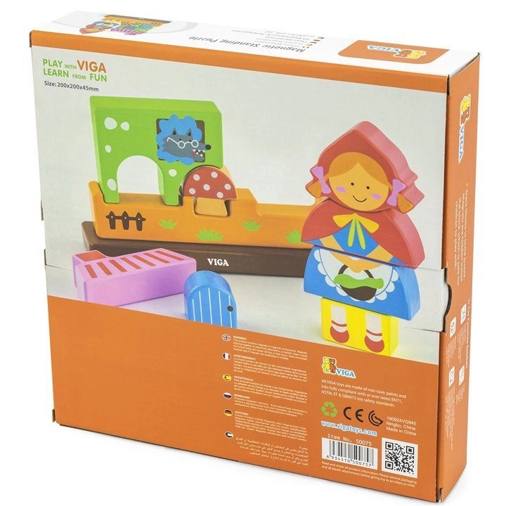 Magnetic Standing Puzzle - 3 +