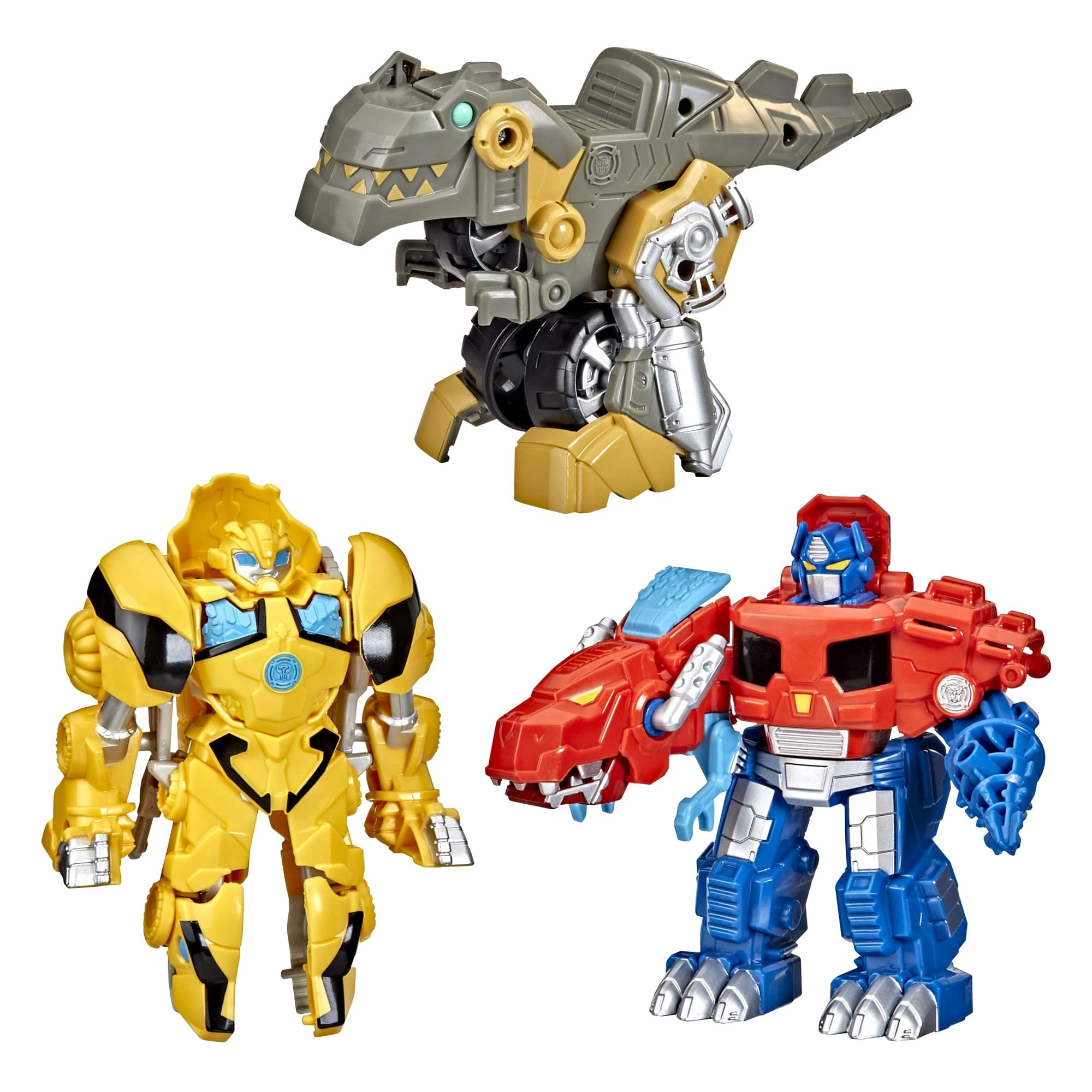 Hasbro Primal Team-Up 3-Pack - Optimus Prime Bumblebee Grimlock 1-step Transformers