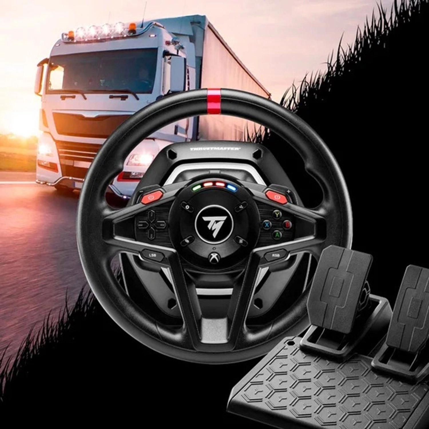 T128 SimTask Pack Racing Wheel & Pedals