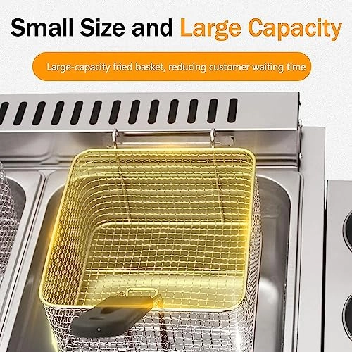 Commercial Countertop Gas Fryer MVVFKF0929