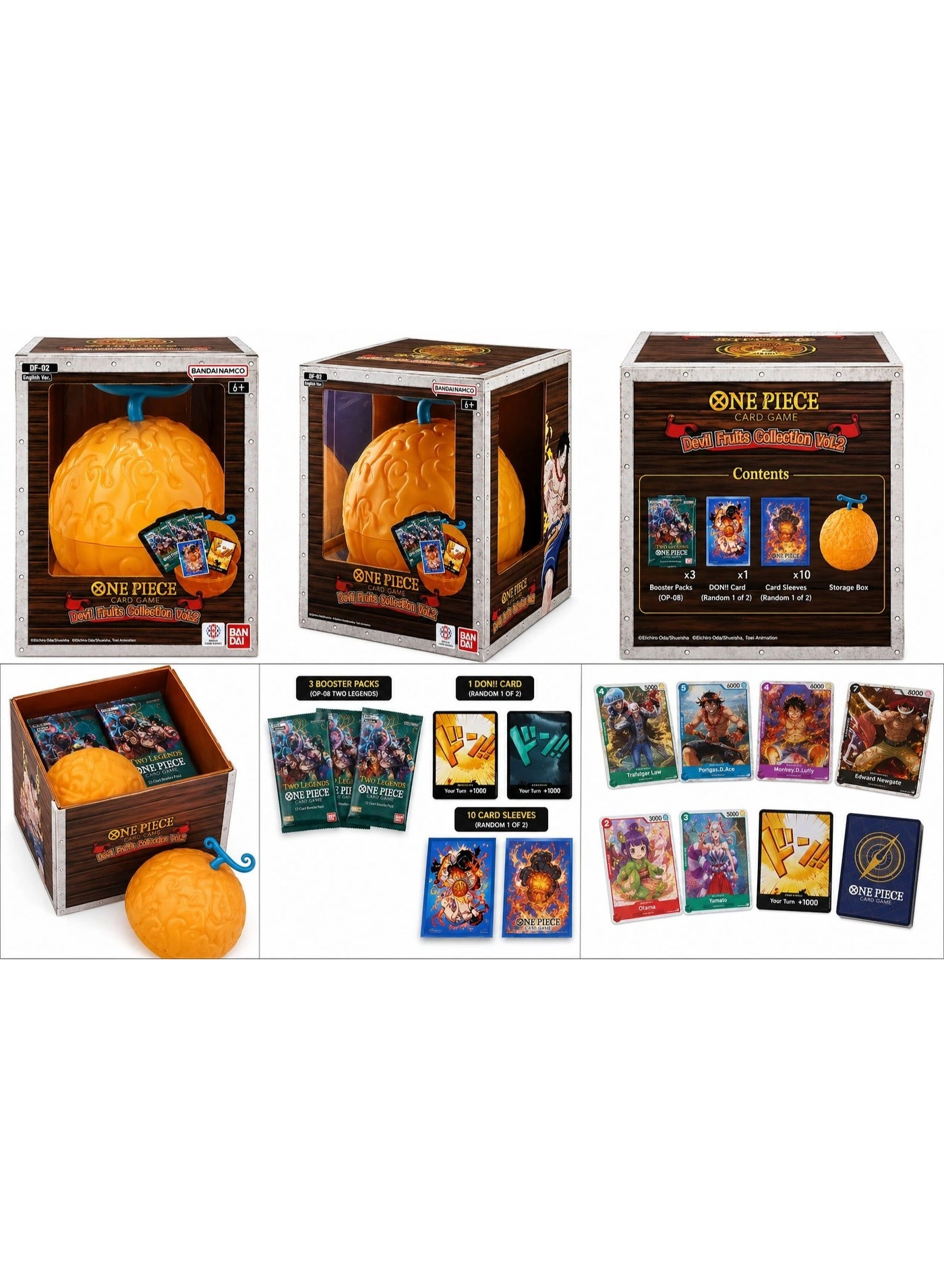 One Piece: Devil Fruits Collection Vol.2 - Card Game