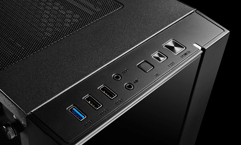 MATREXX 55 V3 - tempered glass side panel Mid-Tower ATX