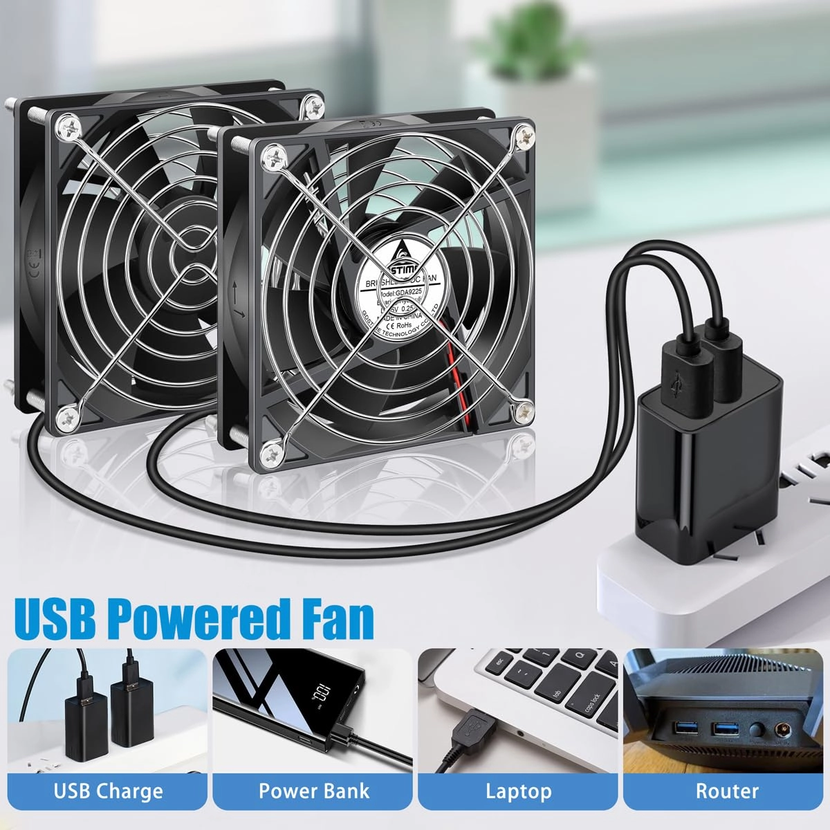 Brushless DC Cooling Fan - 92mm