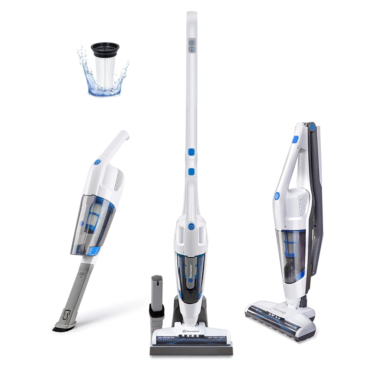 Vacmaster VSD1801 - Handheld & Stick