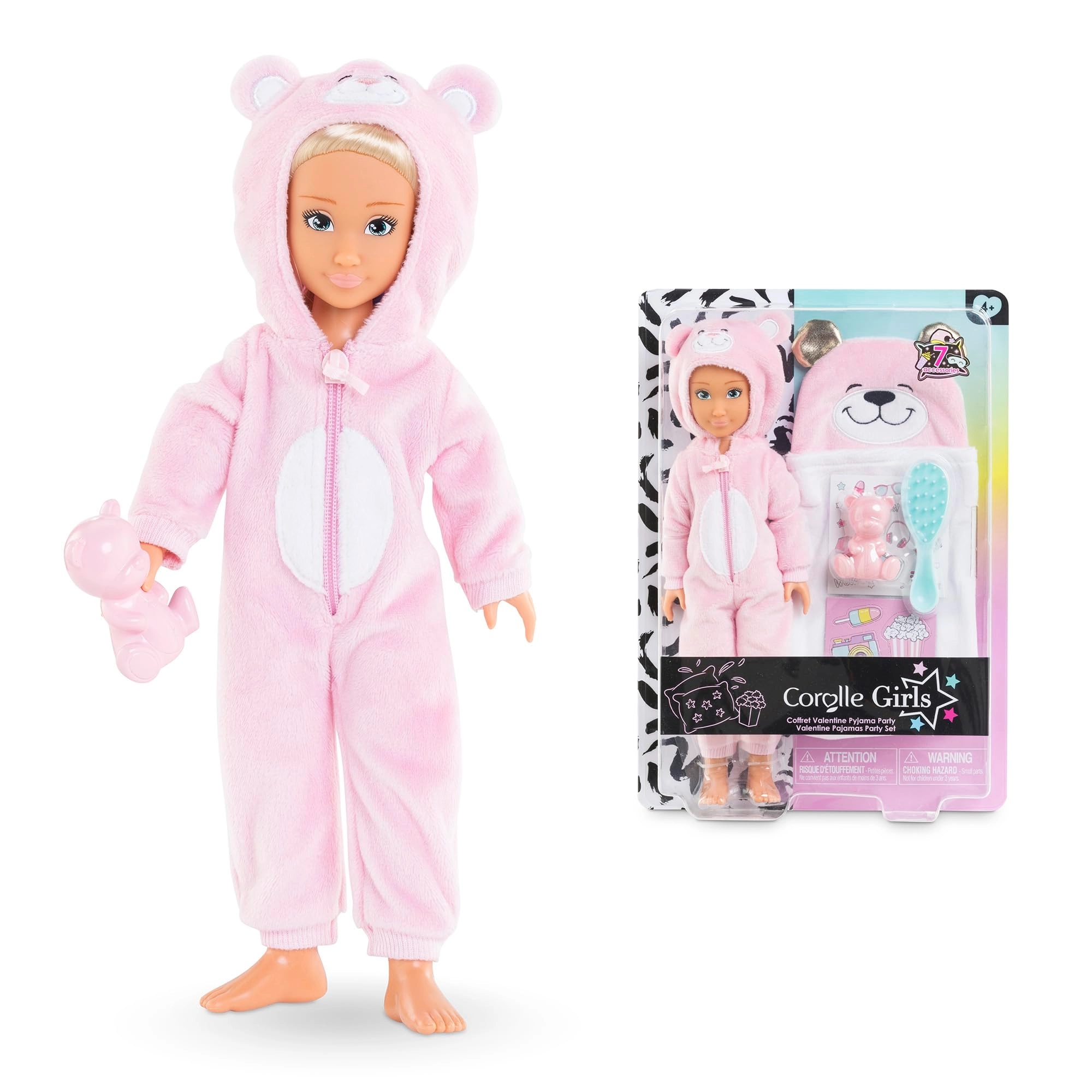 Simba Valentine Dressing Doll - 28 cm Vinyl Pyjama Party Ages 4+