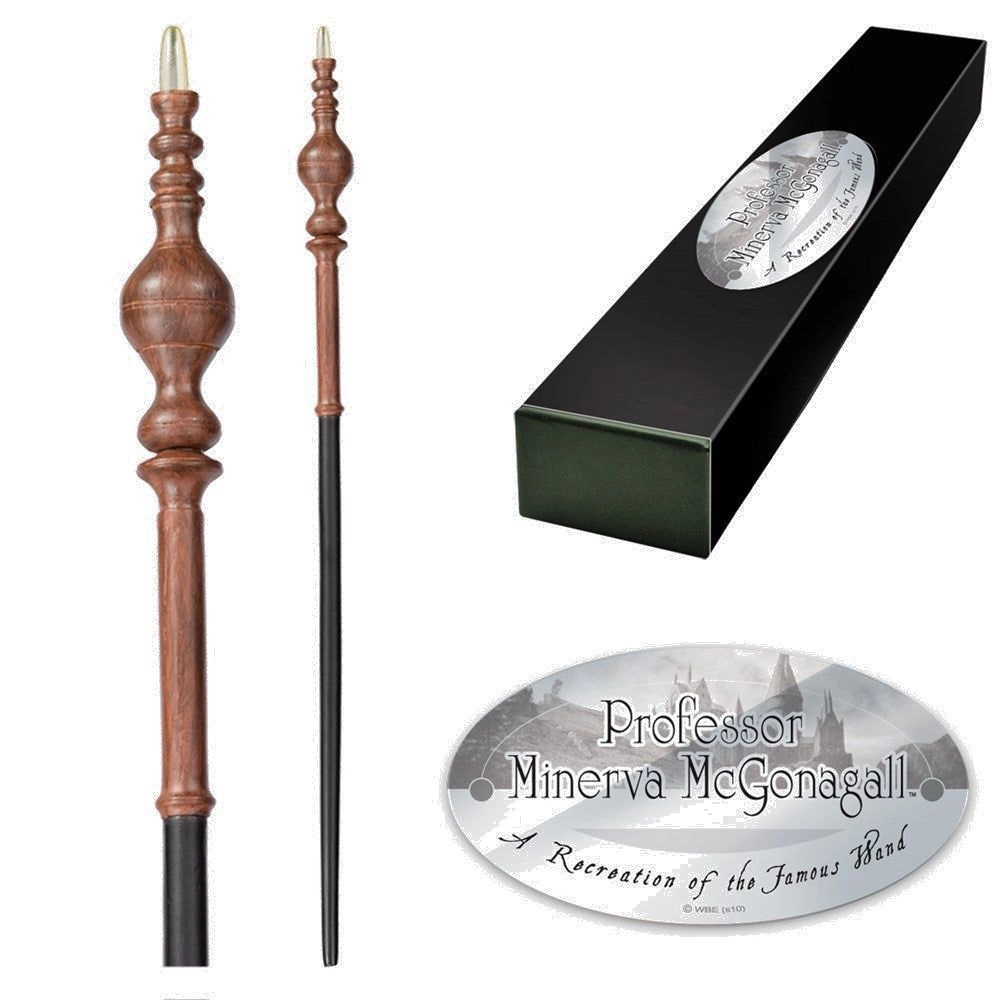 Noble Collection Minerva Mcgonagall's Wand - Hand painted resin