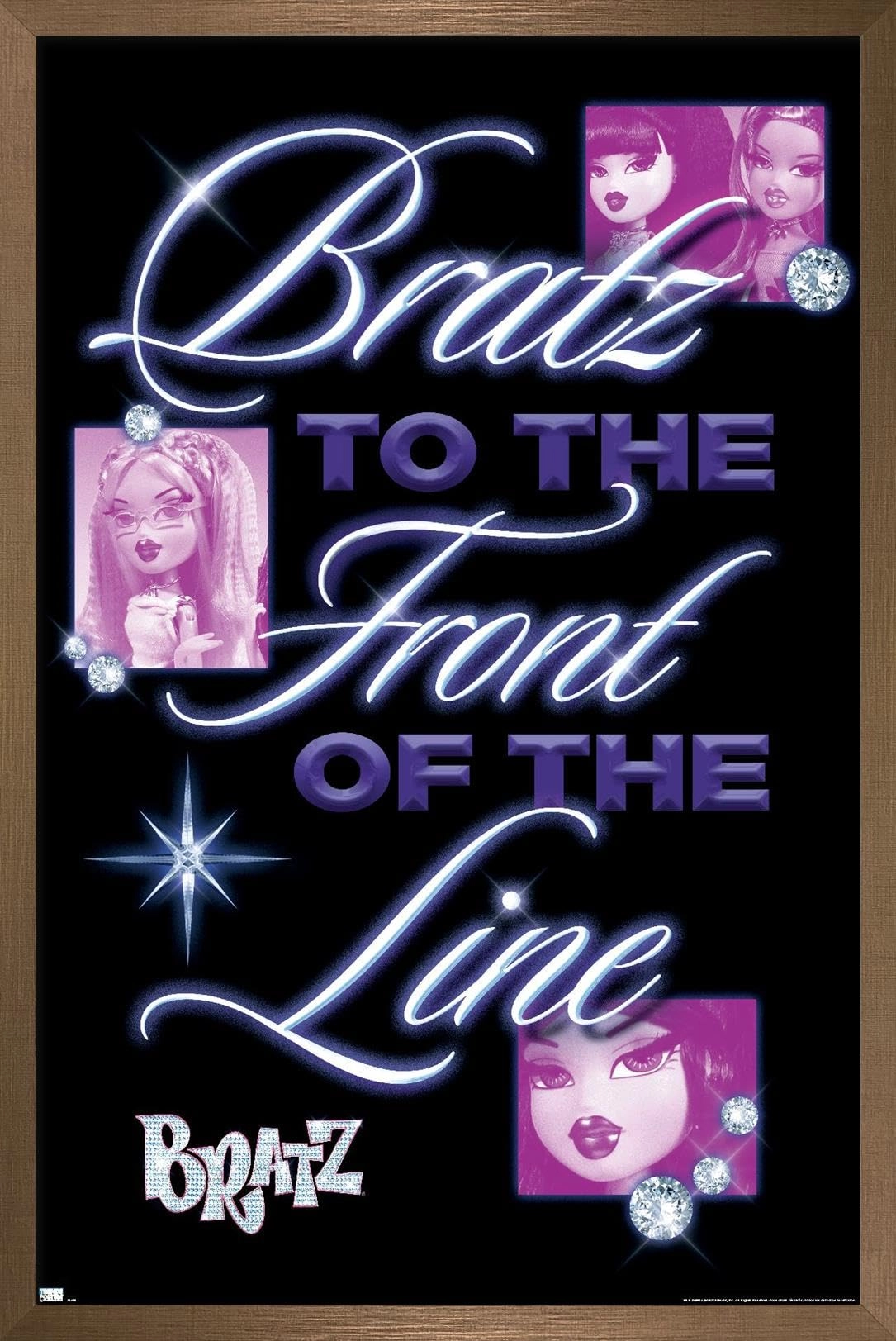 Trends International Bratz: Girls Nite Out - Front Of The Line Wall Poster - Paper 34"L x 22.4"W