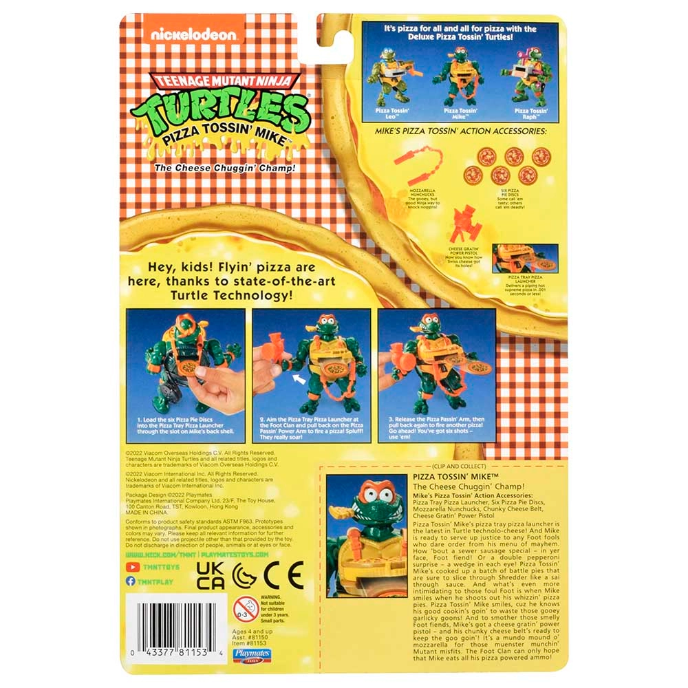 Pizza Tossin' Michelangelo