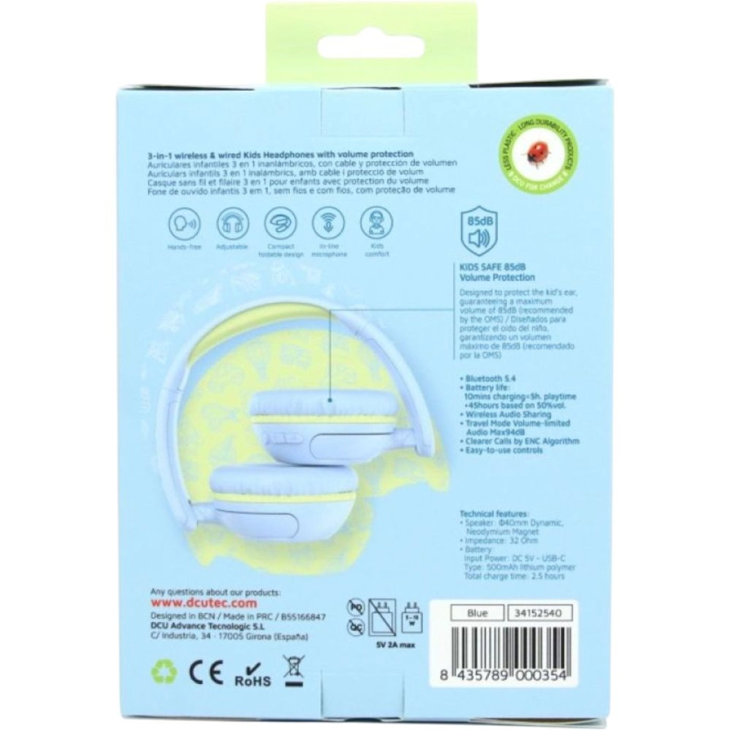 PlaySafe Kids - Wireless Headphone