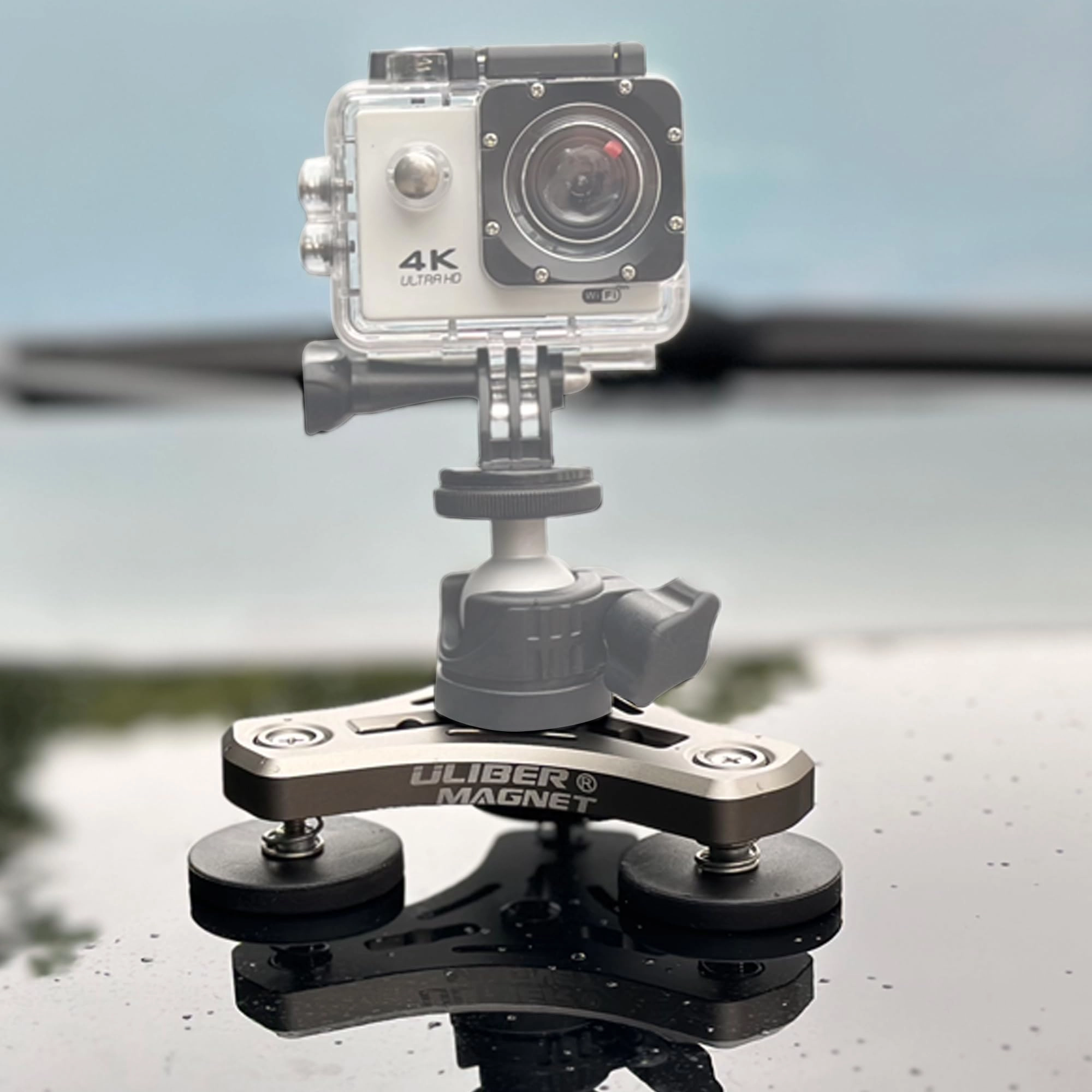 Ningbo qi yi guang dian ke ji you xian gong si Magnetic Camera Mount - 360° Rotation 1/4-20 Thread