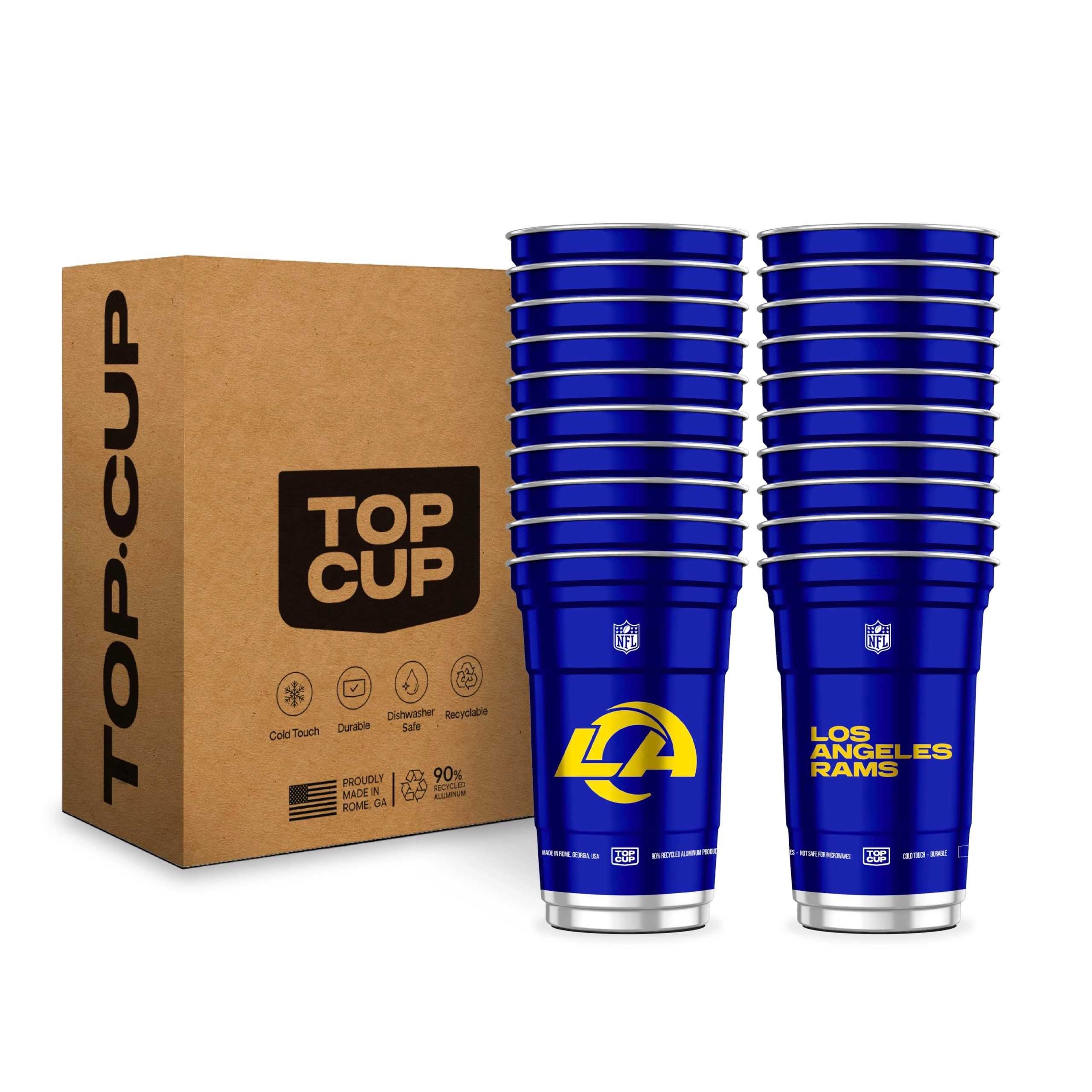 Top Cup Los Angeles Rams Reusable Cup - 20 pcs