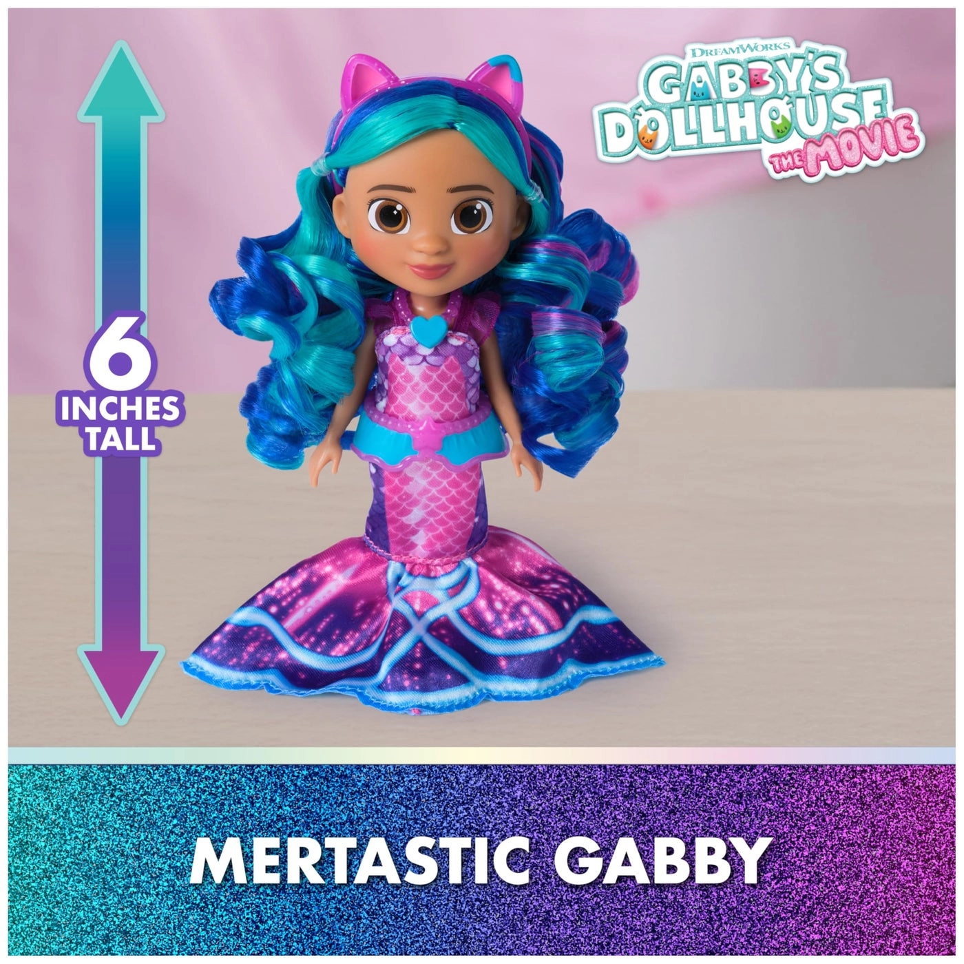 Gabby Doll - Mermaid Themed Ages 3+