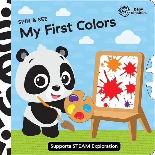 Phoenix International Publications, Incorporated Spin&See Baby Einstein My First Colors Cloth Book