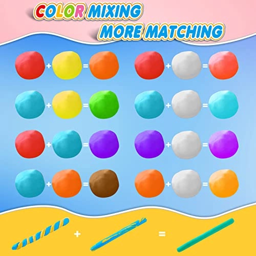 Magic Clay - 3+ years 24 colors