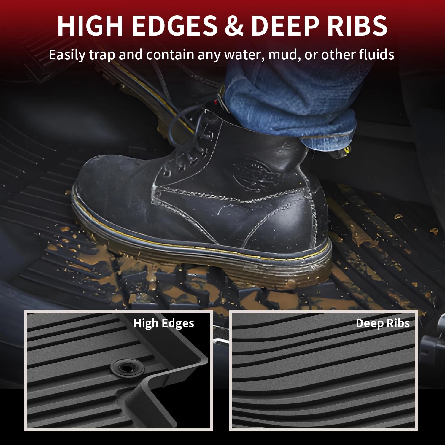 Floor Mats - Toyota Grand Highlander Lexus TX350 2024-2026 1st & 2nd & 3rd Row