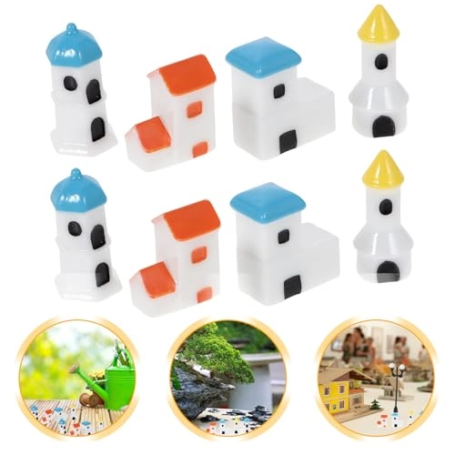 Miniature Lighthouse Figurines - Resin